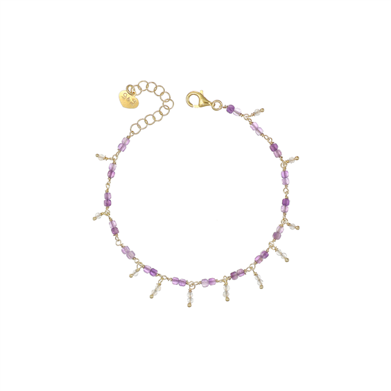 Bracciale Io & Te  Donna in Argento Ametista BRMMAMDO - BRMMAMDO